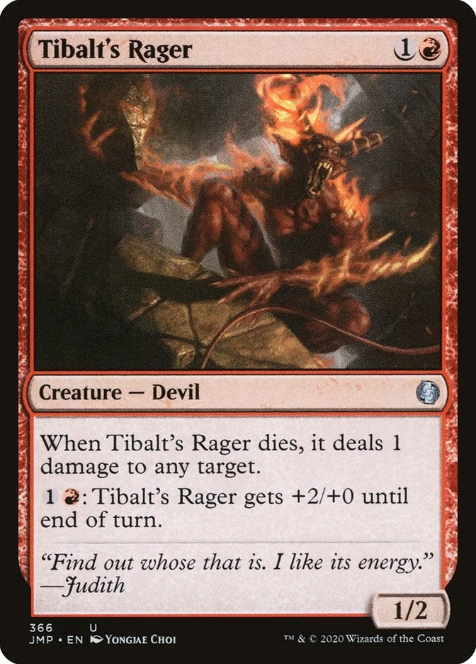 Image for Tibalt's Rager (366) [Jumpstart]