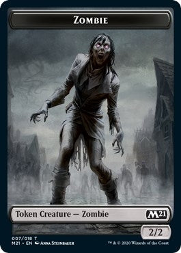 Image for Zombie Token (7) [Core Set 2021]