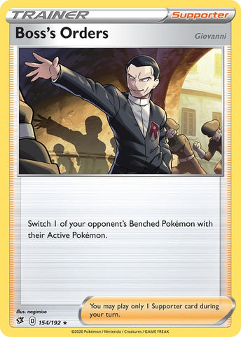 Image for Boss's Orders (154/192) [Deck Exclusives]