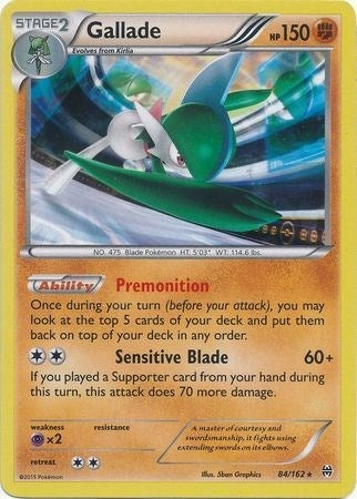 Image for Gallade (084/162) [Blister Exclusives]