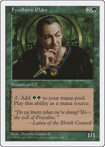 Image for Fyndhorn Elder [Fifth Edition]