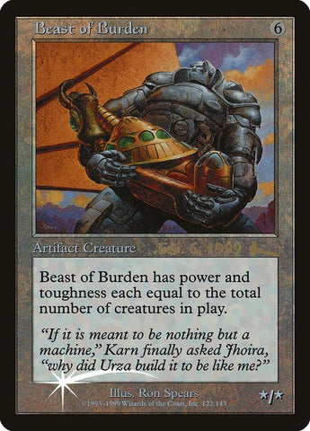 Image for Beast of Burden (5) [Prerelease Cards]