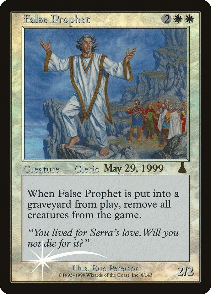 Image for False Prophet (6) [Prerelease Cards]