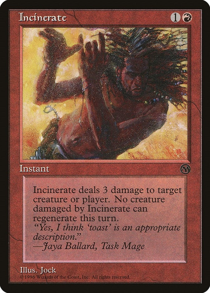 Image for Incinerate [Arena Promos]