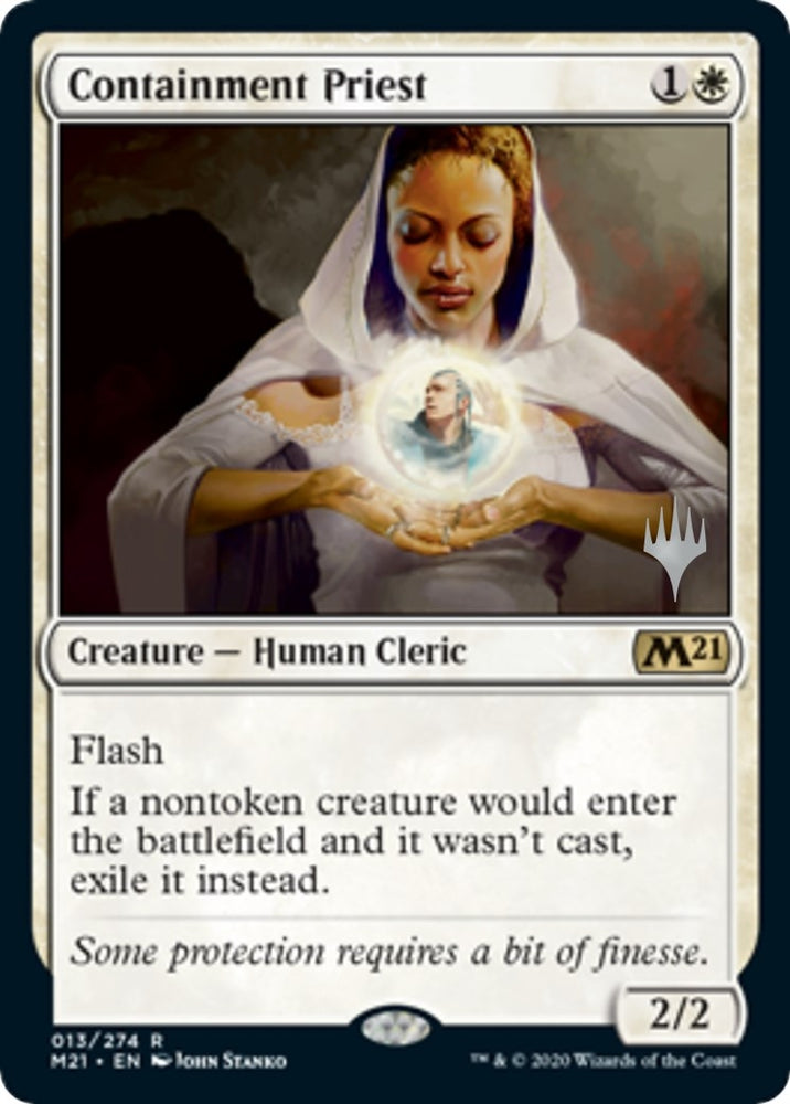 Image for Containment Priest (13) [Promo Pack: Core Set 2021]