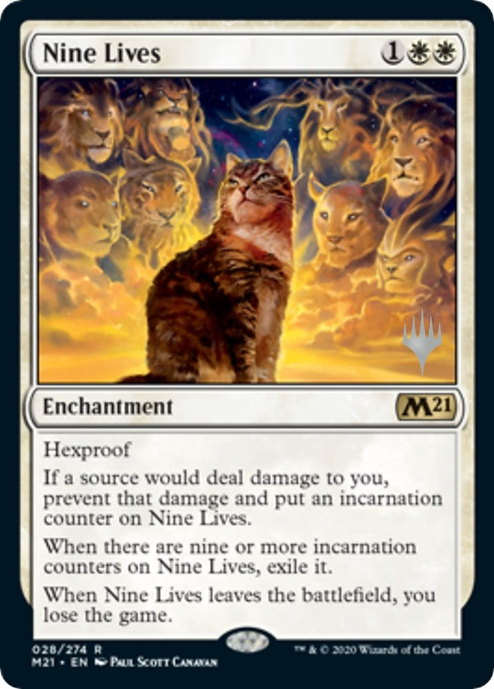 Image for Nine Lives (28) [Promo Pack: Core Set 2021]