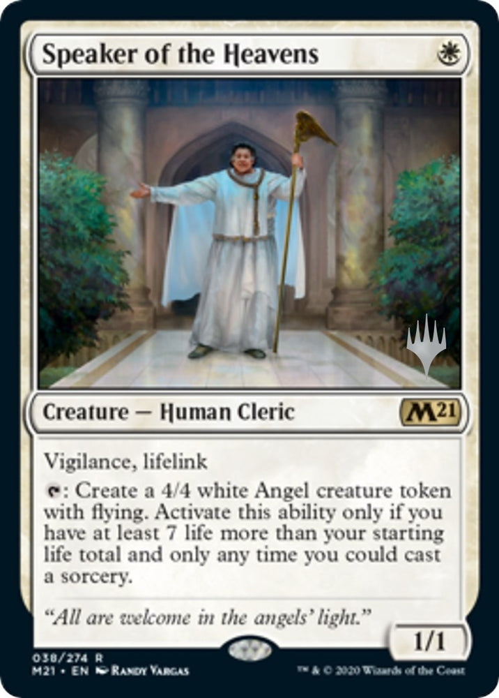 Image for Speaker of the Heavens (38) [Promo Pack: Core Set 2021]