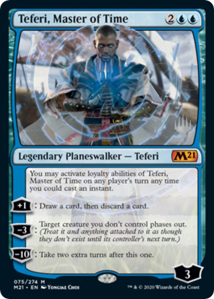 Image for Teferi, Master of Time (75) [Promo Pack: Core Set 2021]