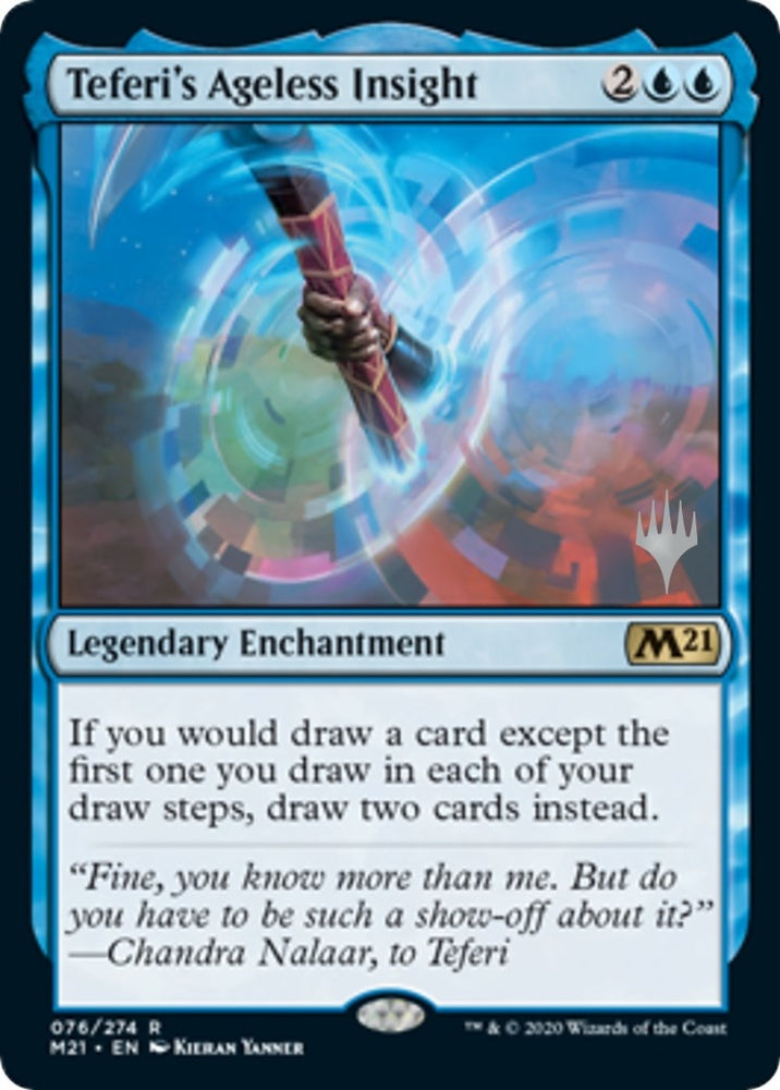 Image for Teferi's Ageless Insight (76) [Promo Pack: Core Set 2021]
