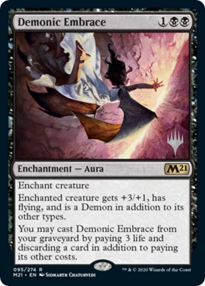 Image for Demonic Embrace (95) [Promo Pack: Core Set 2021]