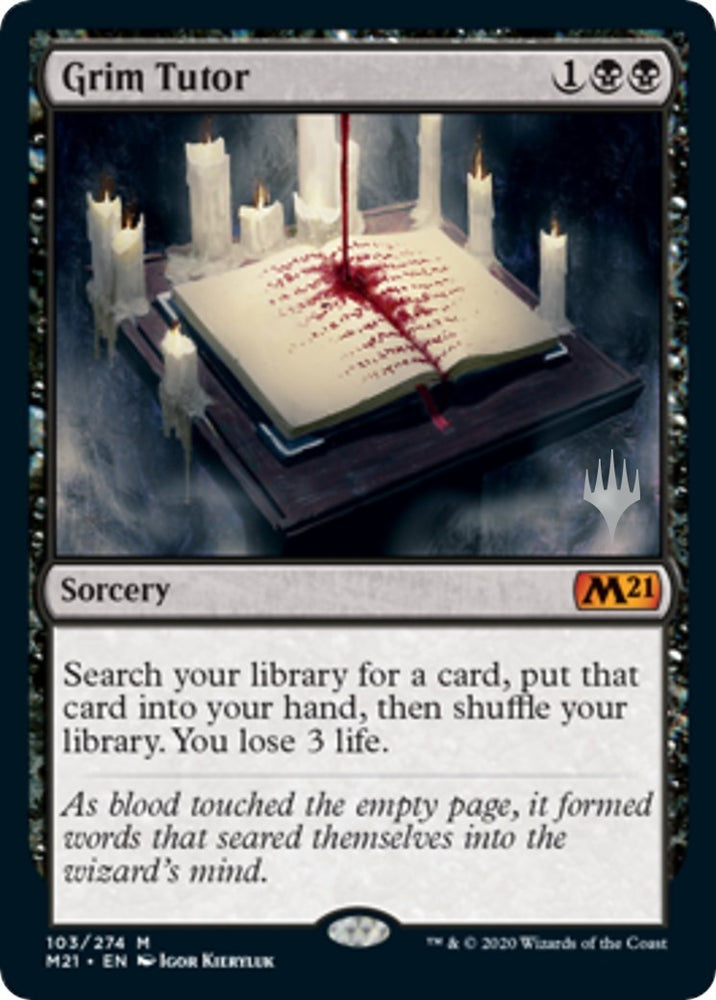 Image for Grim Tutor (103) [Promo Pack: Core Set 2021]