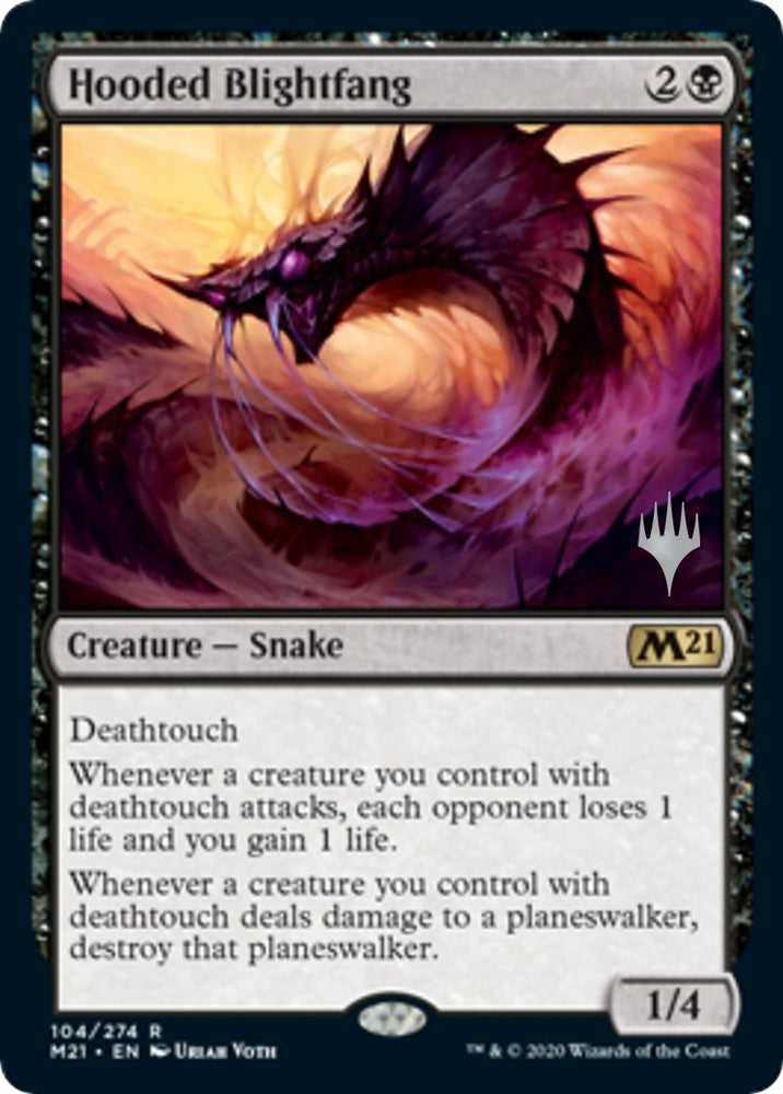 Image for Hooded Blightfang (104) [Promo Pack: Core Set 2021]