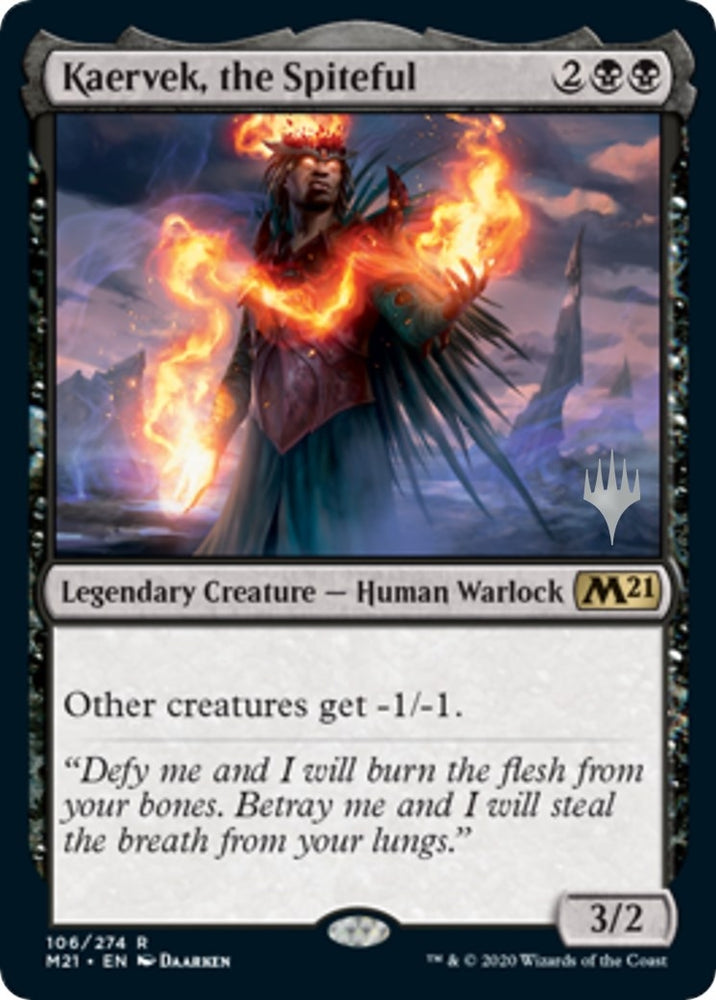 Image for Kaervek, the Spiteful (106) [Promo Pack: Core Set 2021]