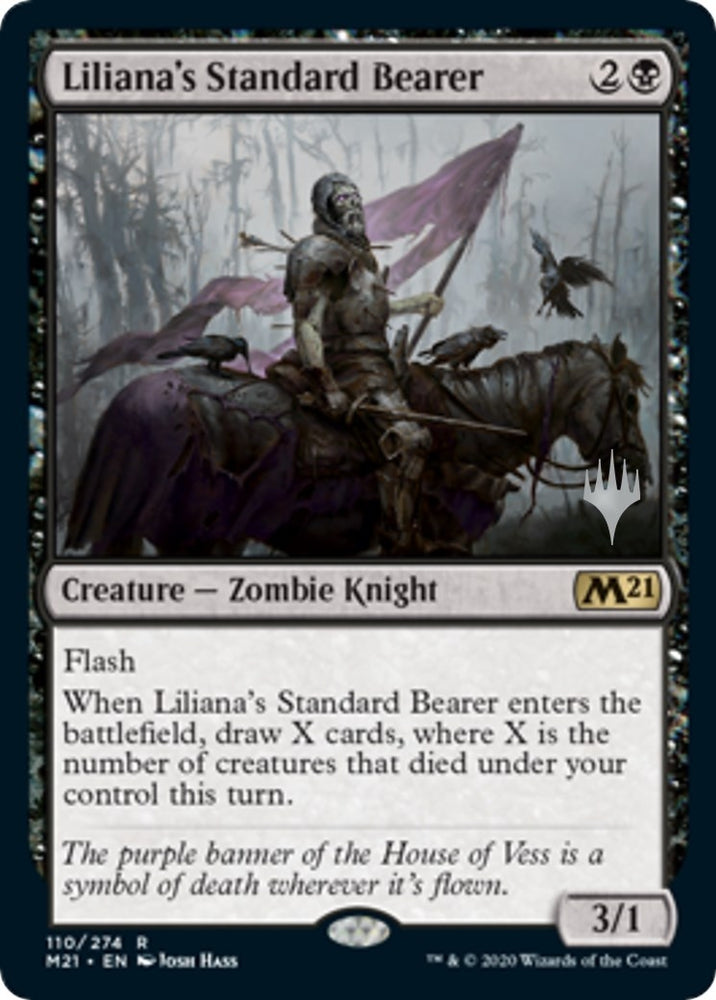 Image for Liliana's Standard Bearer (110) [Promo Pack: Core Set 2021]