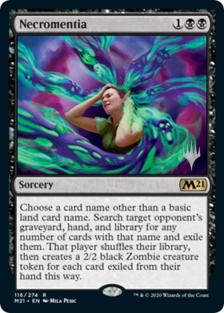 Image for Necromentia (116) [Promo Pack: Core Set 2021]