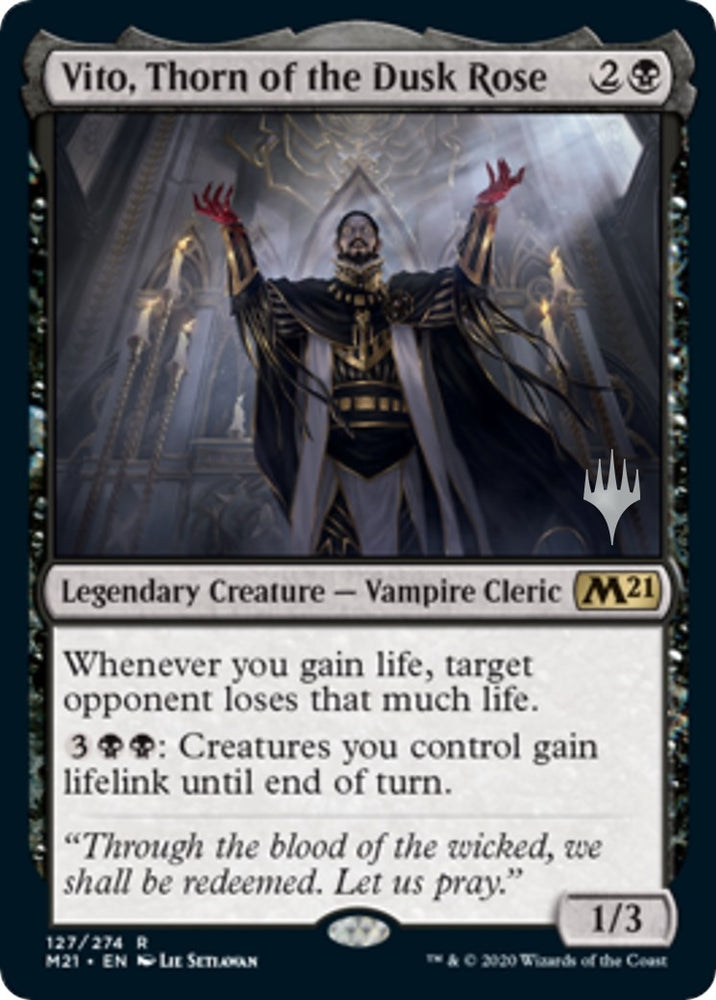 Image for Vito, Thorn of the Dusk Rose (127) [Promo Pack: Core Set 2021]