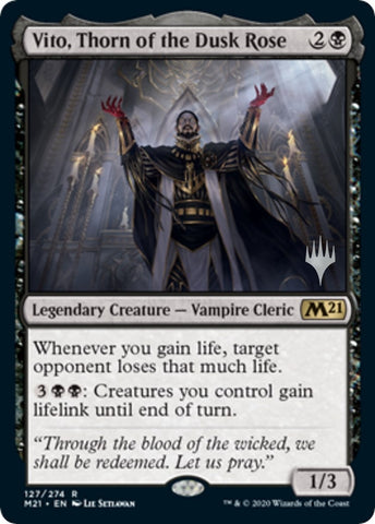 Image for Vito, Thorn of the Dusk Rose (127) [Promo Pack: Core Set 2021]