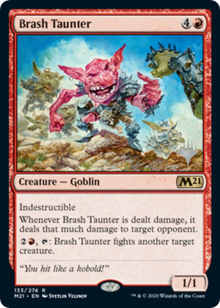 Image for Brash Taunter (133) [Promo Pack: Core Set 2021]