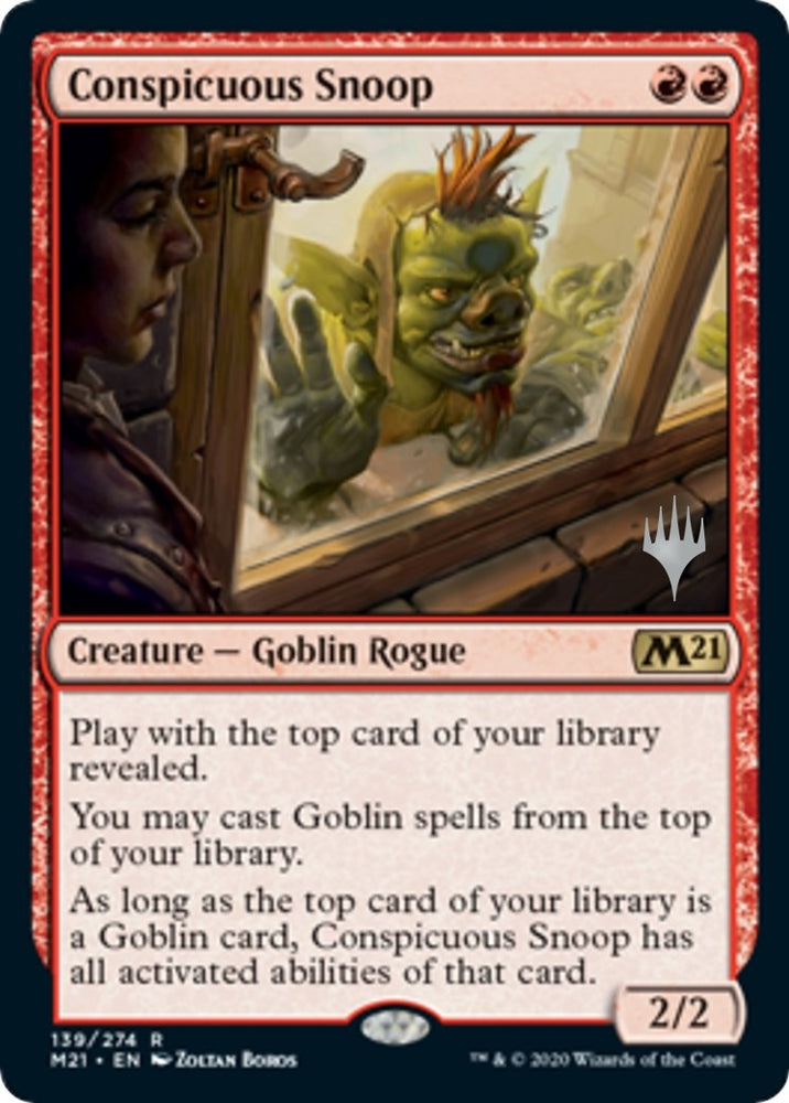 Image for Conspicuous Snoop (139) [Promo Pack: Core Set 2021]