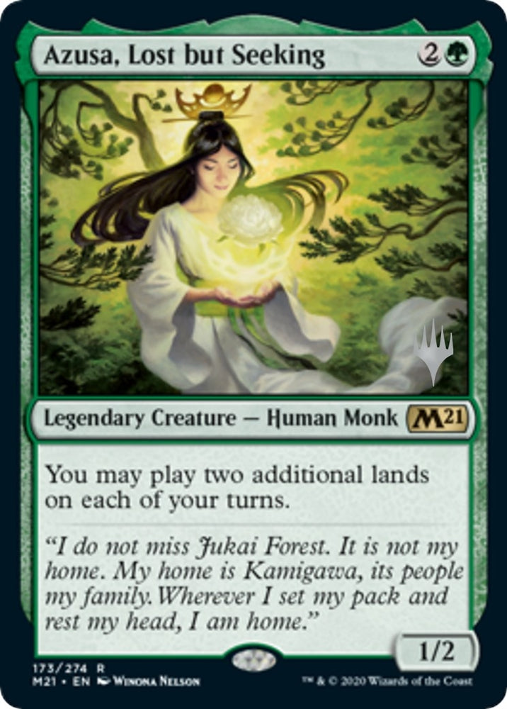 Image for Azusa, Lost but Seeking (173) [Promo Pack: Core Set 2021]