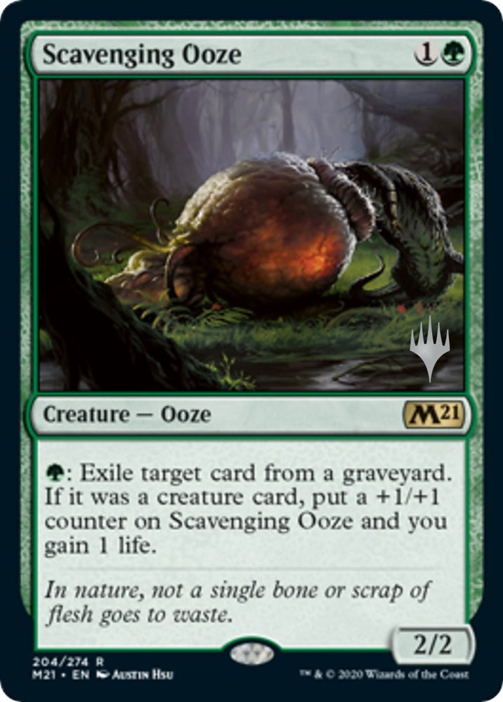 Image for Scavenging Ooze (204) [Promo Pack: Core Set 2021]
