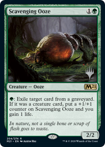 Image for Scavenging Ooze (204) [Promo Pack: Core Set 2021]