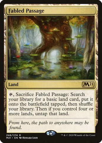 Image for Fabled Passage (246) [Promo Pack: Core Set 2021]