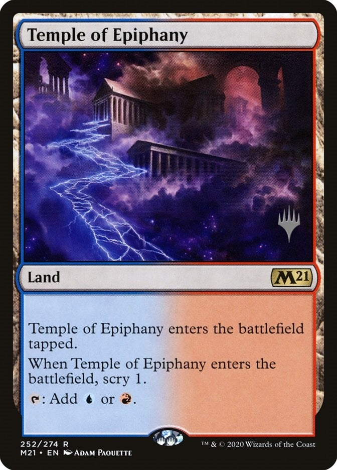 Image for Temple of Epiphany (252) [Promo Pack: Core Set 2021]