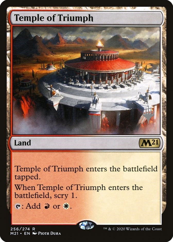 Image for Temple of Triumph (256) [Promo Pack: Core Set 2021]