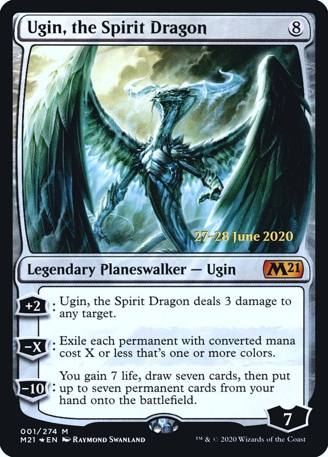Image for Ugin, the Spirit Dragon (1) [Prerelease Cards]