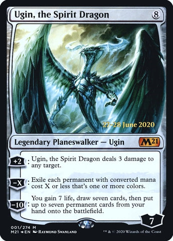 Image for Ugin, the Spirit Dragon (1) [Prerelease Cards]