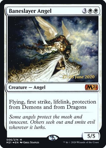 Image for Baneslayer Angel (6) [Prerelease Cards]