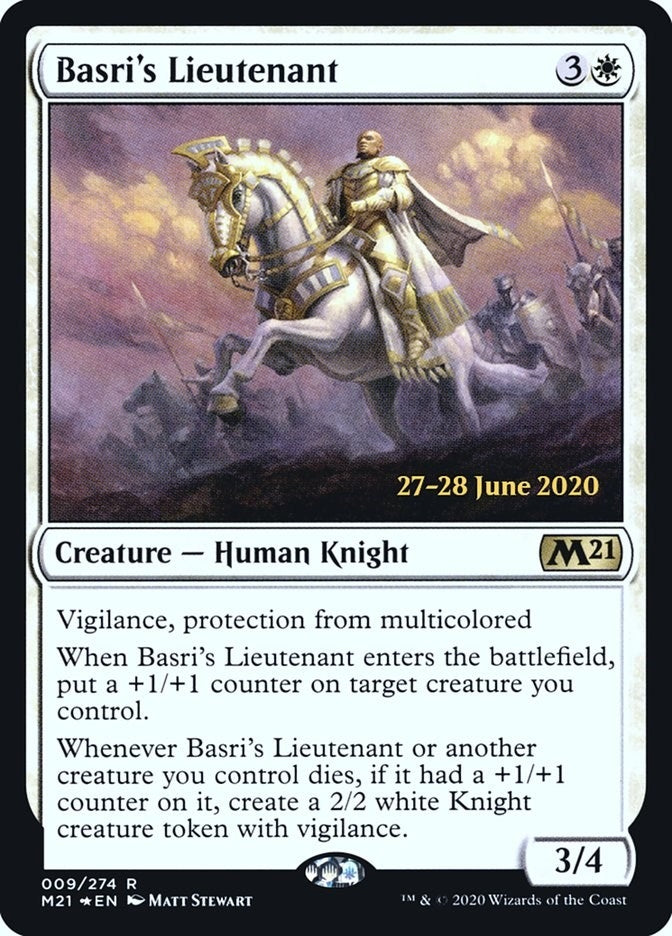 Image for Basri's Lieutenant (9) [Prerelease Cards]