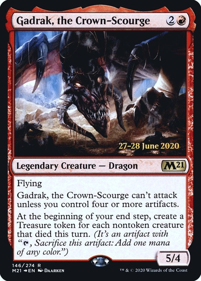 Image for Gadrak, the Crown-Scourge (146) [Prerelease Cards]