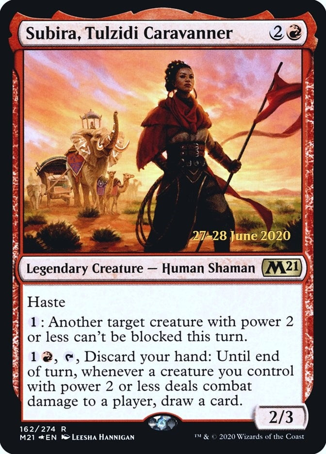 Image for Subira, Tulzidi Caravanner (162) [Prerelease Cards]