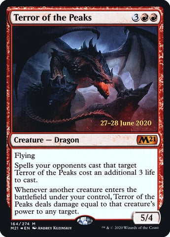 Image for Terror of the Peaks (M21) (164) [Prerelease Cards]