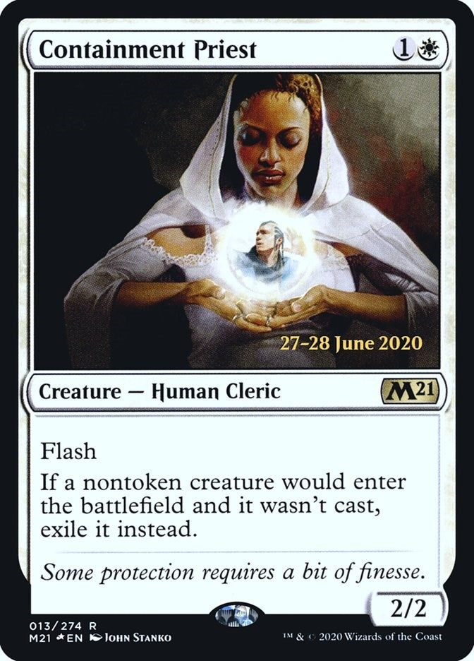 Image for Containment Priest (13) [Prerelease Cards]