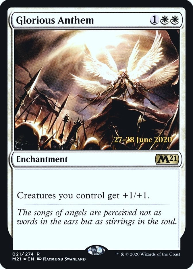Image for Glorious Anthem (21) [Prerelease Cards]