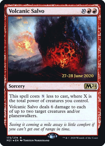 Image for Volcanic Salvo (172) [Prerelease Cards]