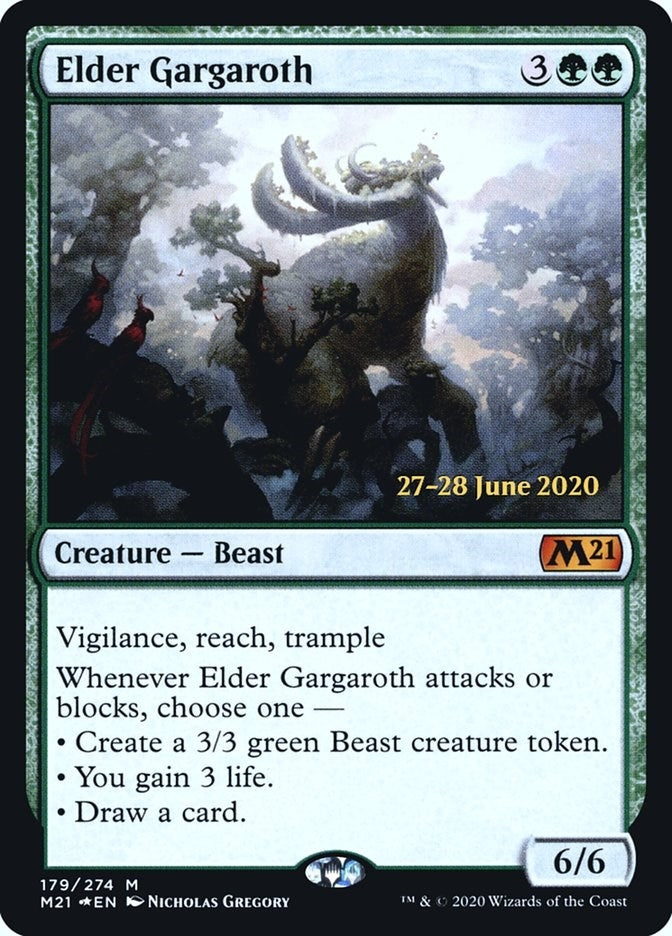 Image for Elder Gargaroth (179) [Prerelease Cards]