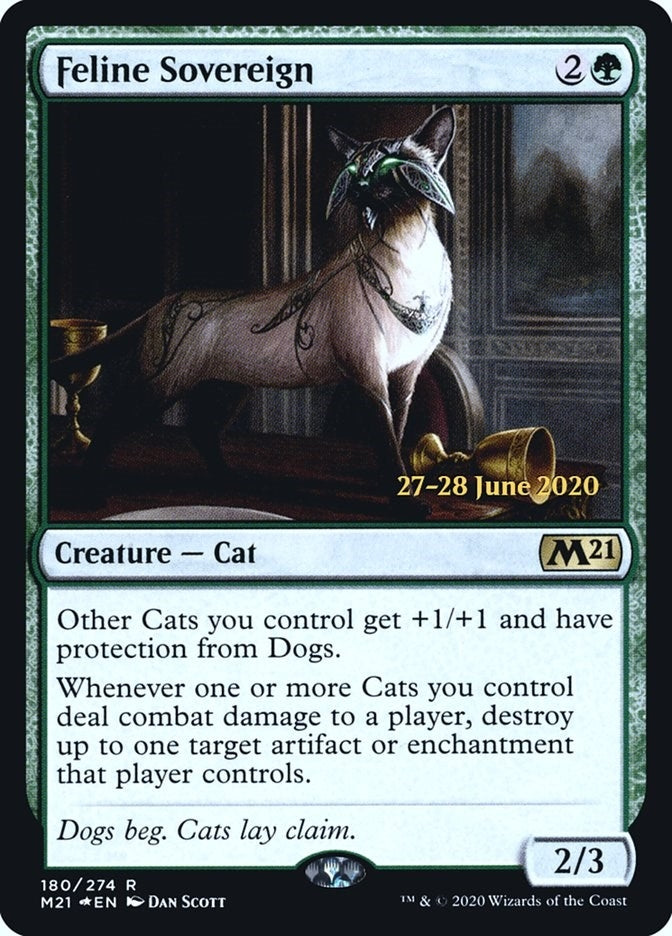 Image for Feline Sovereign (180) [Prerelease Cards]