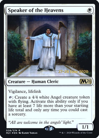 Image for Speaker of the Heavens (38) [Prerelease Cards]