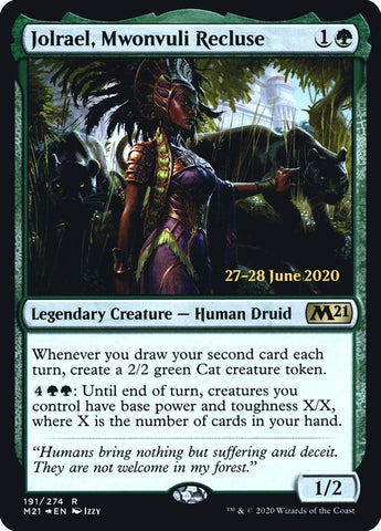 Image for Jolrael, Mwonvuli Recluse (191) [Prerelease Cards]