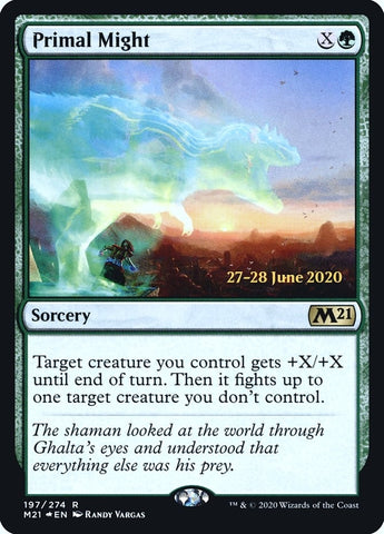 Image for Primal Might (197) - Magic: The Gathering