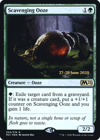 Image for Scavenging Ooze (M21) (204) - Magic: The Gathering