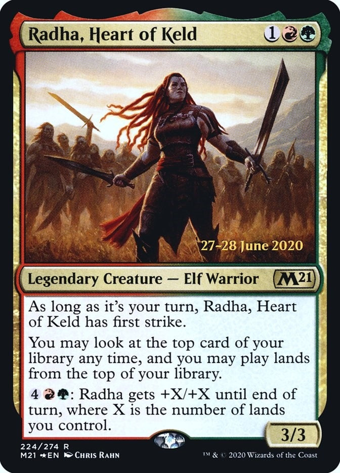 Image for Radha, Heart of Keld (224) [Prerelease Cards]