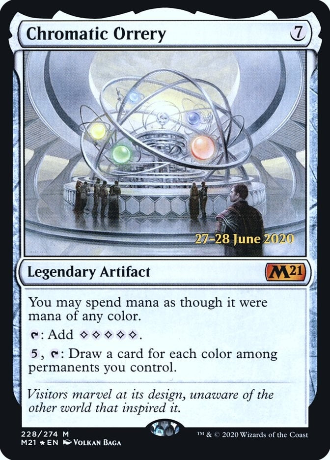 Image for Chromatic Orrery (228) [Prerelease Cards]