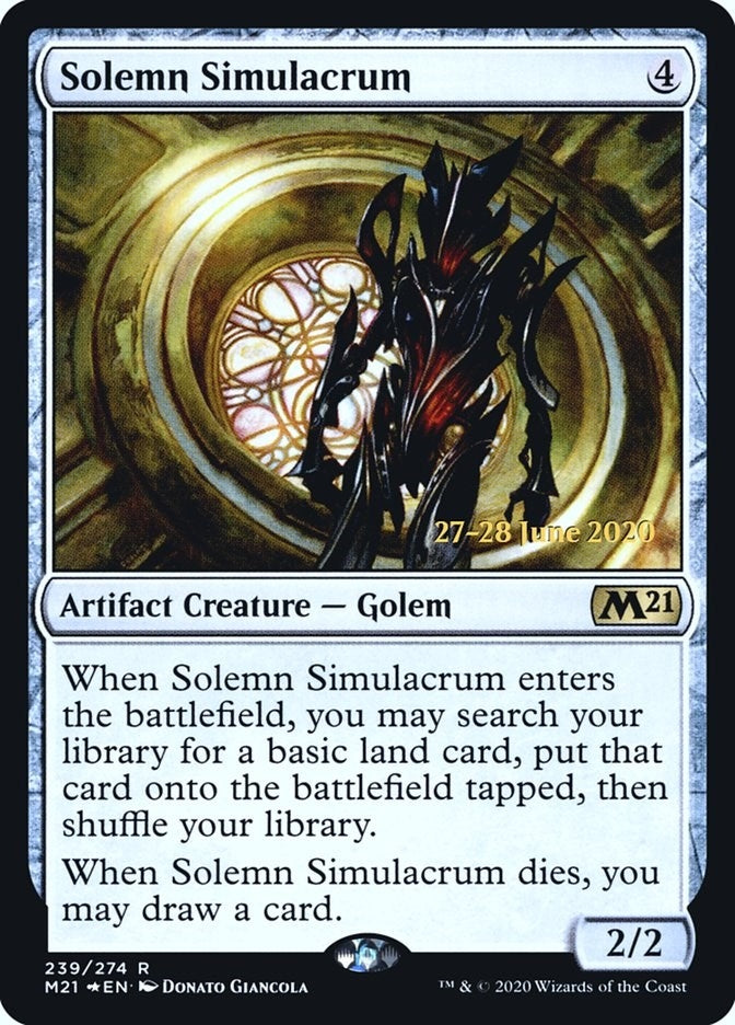 Image for Solemn Simulacrum (239) - Magic: The Gathering