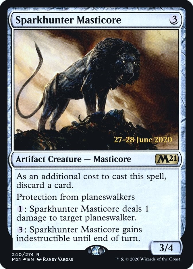 Image for Sparkhunter Masticore (240) [Prerelease Cards]