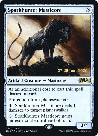Image for Sparkhunter Masticore (240) [Prerelease Cards]